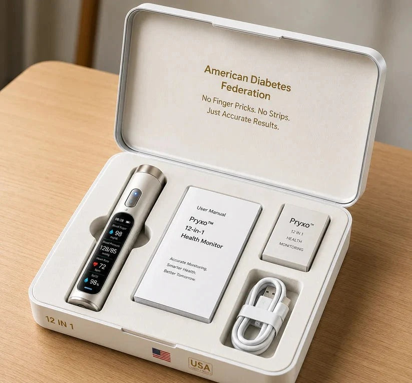 Non-Invasive Smart Blood Sugar Tracking Device 99.9% Accuracy💉 Painless blood glucose measurement in 3 seconds