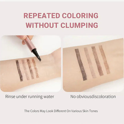 4-Tip Microblading Eyebrow Pen