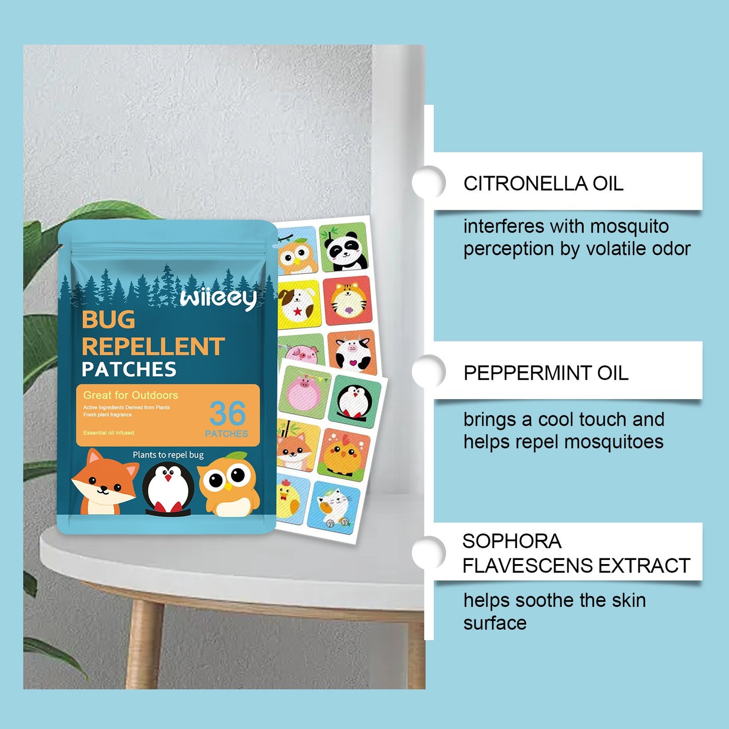 Mosquito Repellent Patches