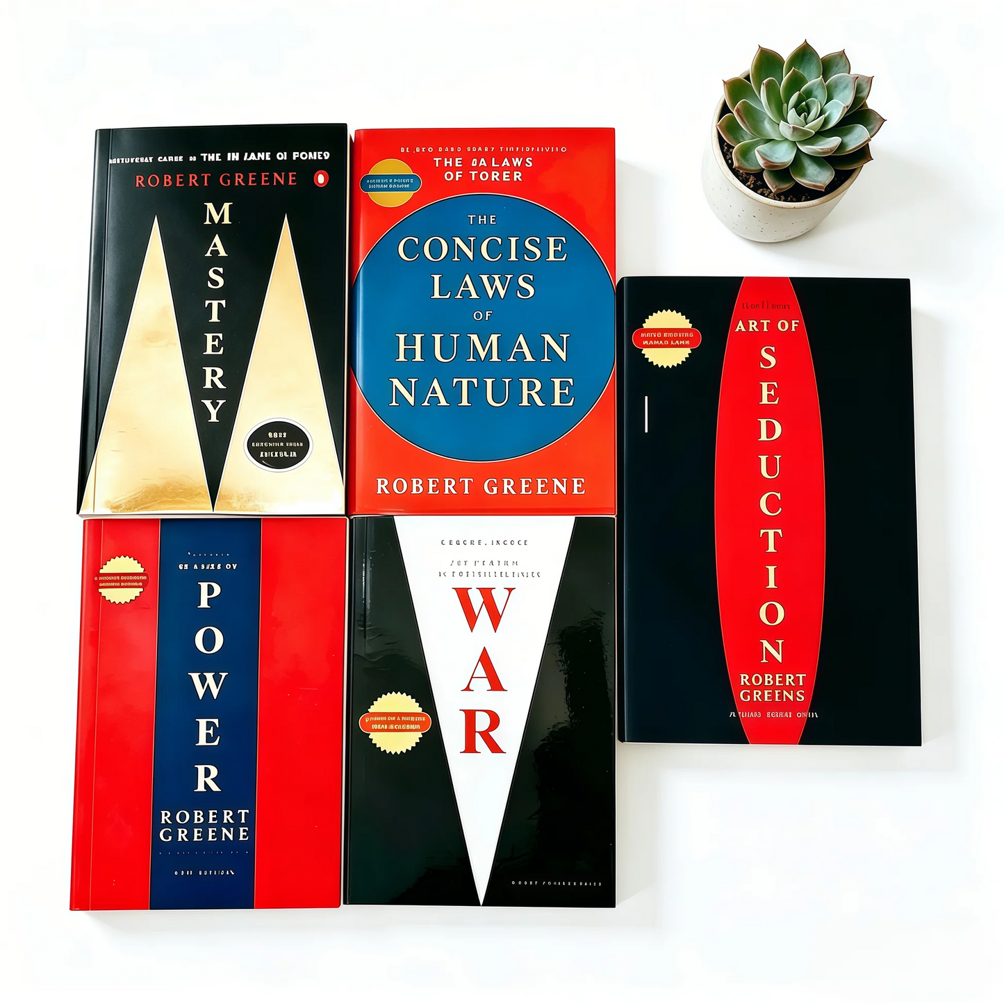 Robert Greene 5 Books Collection Set-Law,Power & Strategy