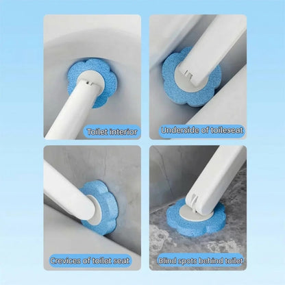 Ultimate Hygienic Toilet Cleaning: One Click, One Scrub, One Toss