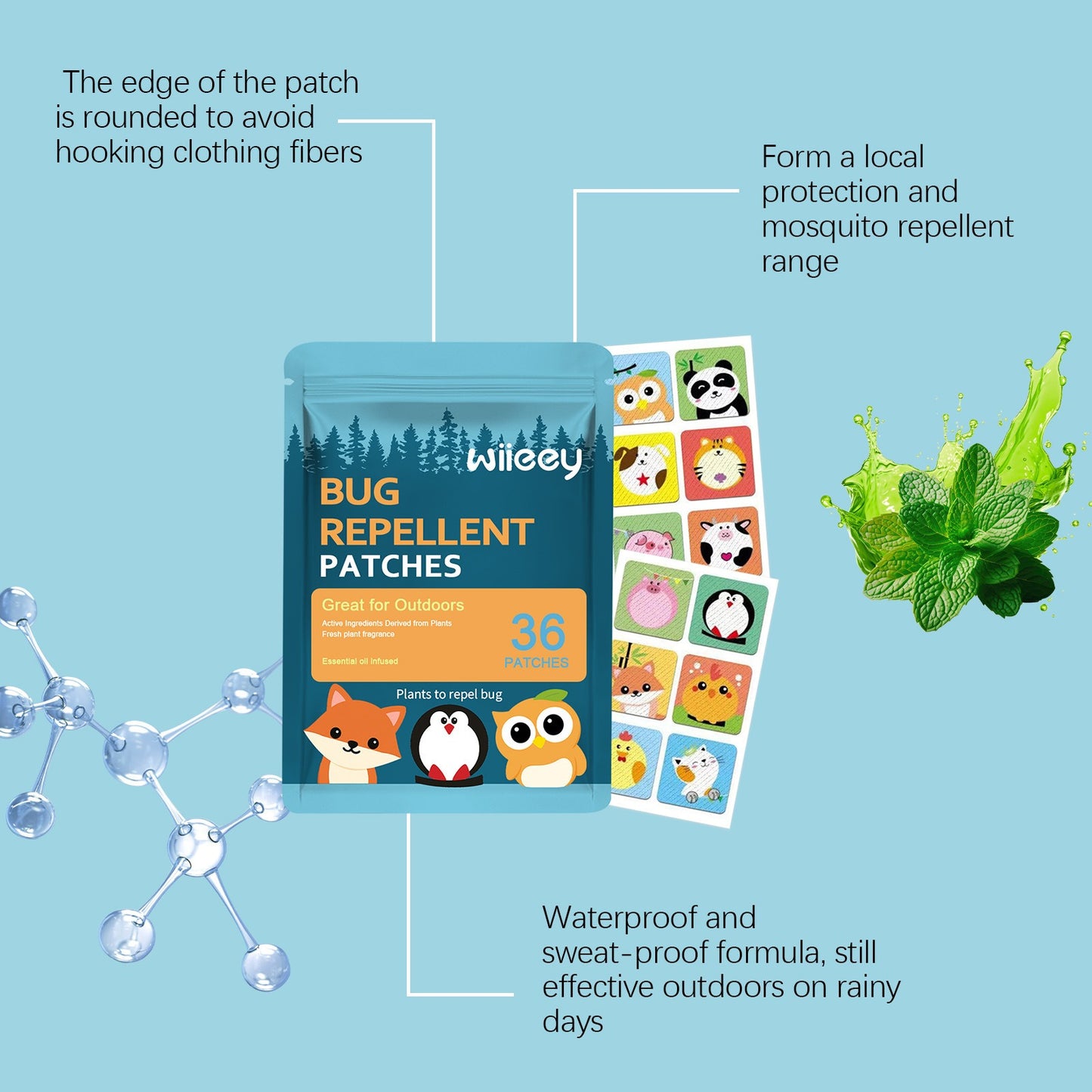 Mosquito Repellent Patches