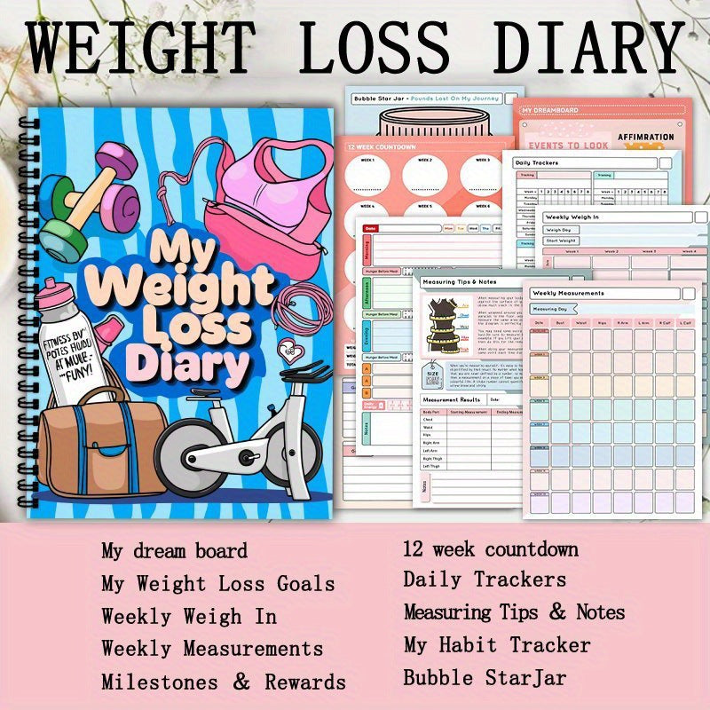 Fitness Planner & Weight Loss Journal