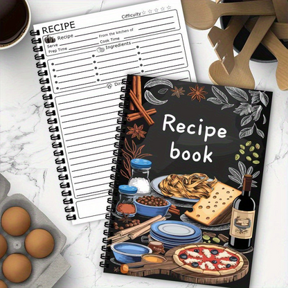 Personalized Spiral Recipe Book