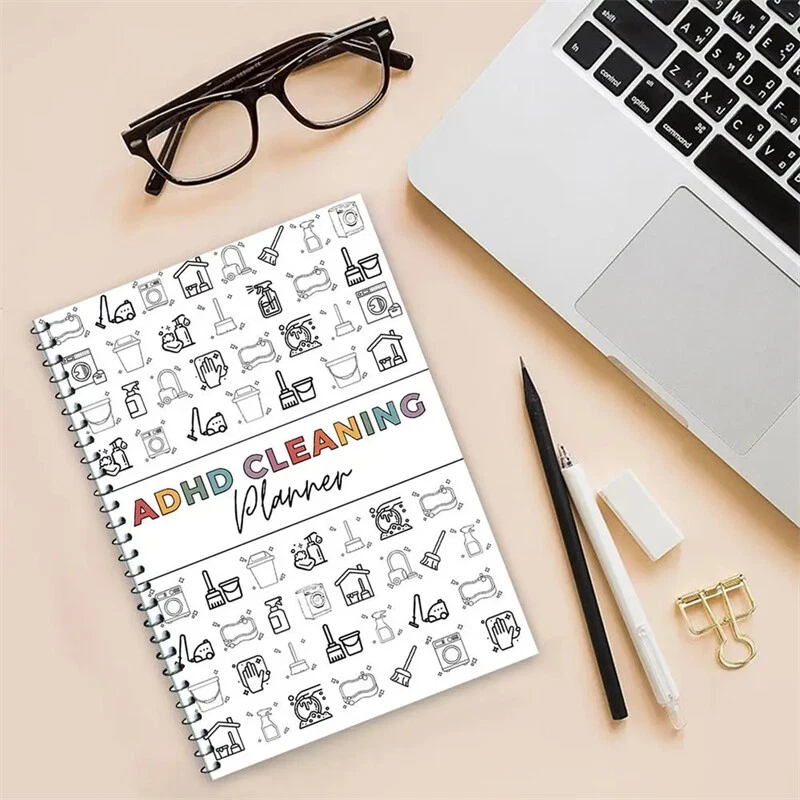 Declutter & Clean 2-in-1 Bundle: 2026 Journal + ADHD Cleaning Planner