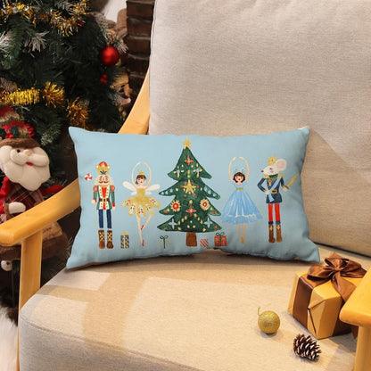 Merry Christmas Throw Pillow Cover