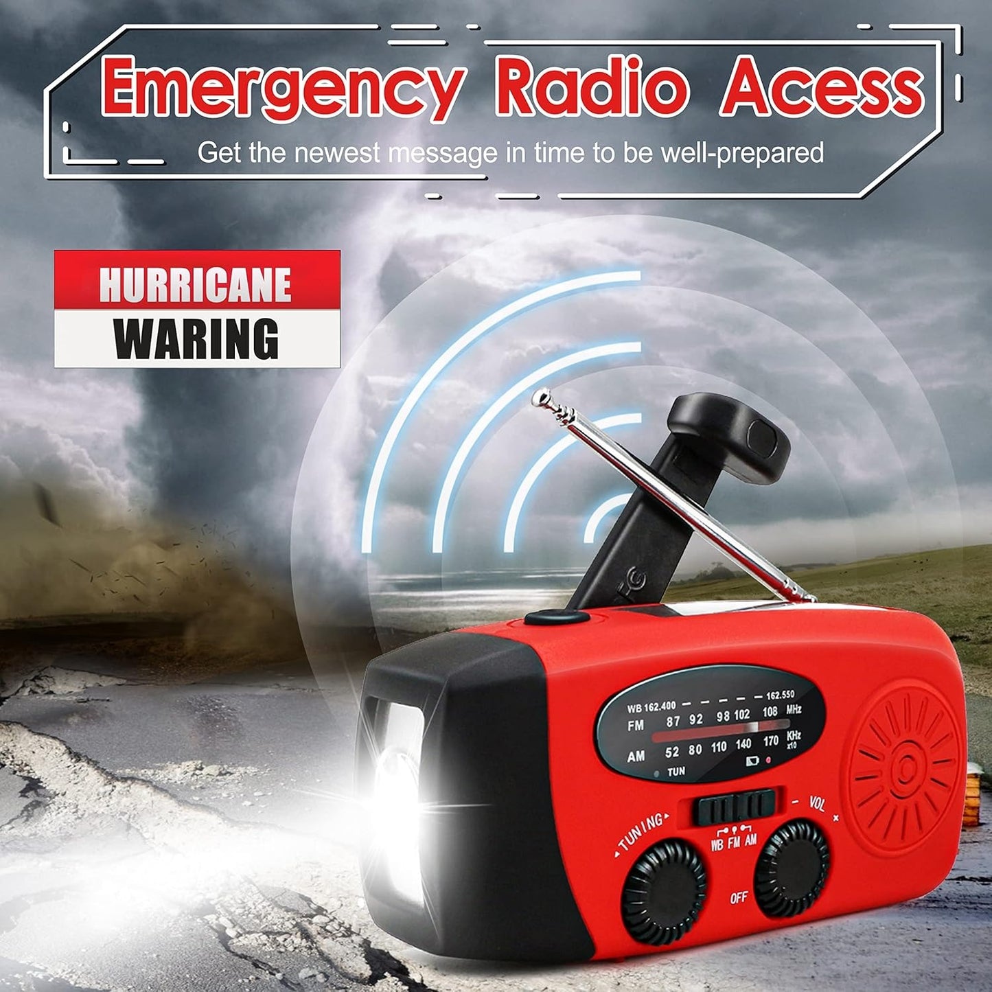 Multi-functional Disaster Prevention Radio