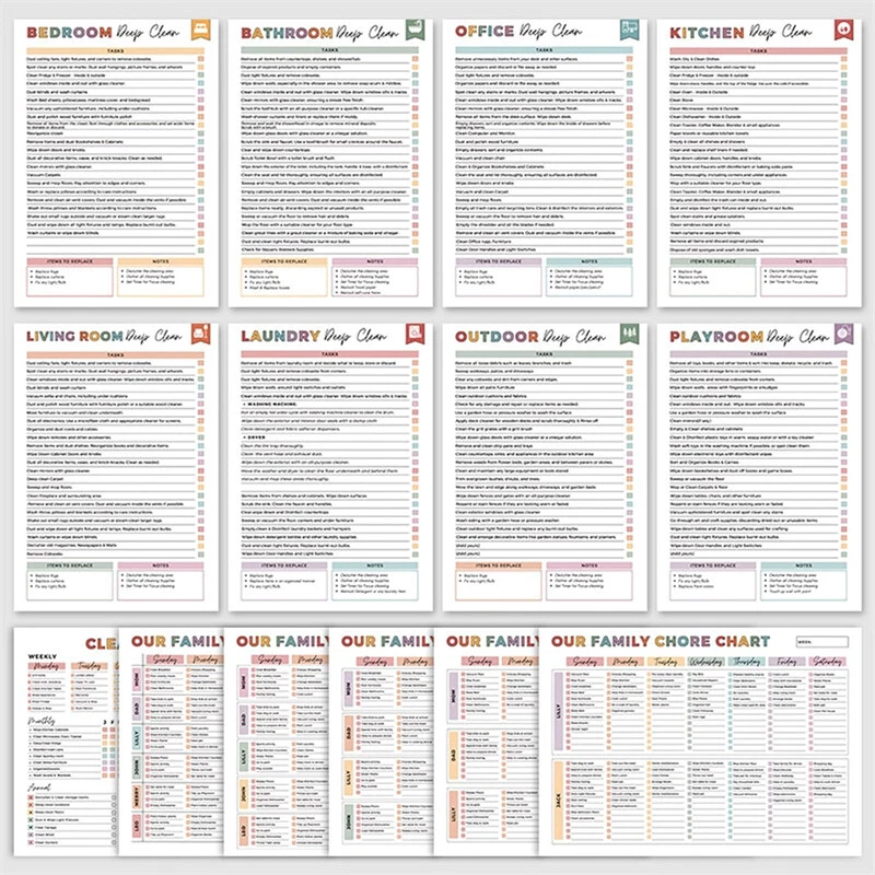 Declutter & Clean 2-in-1 Bundle: 2026 Journal + ADHD Cleaning Planner