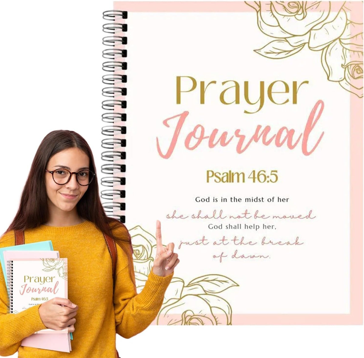 Faith & Prayer Spiral Journal Collection