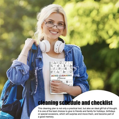 Declutter & Clean 2-in-1 Bundle: 2026 Journal + ADHD Cleaning Planner