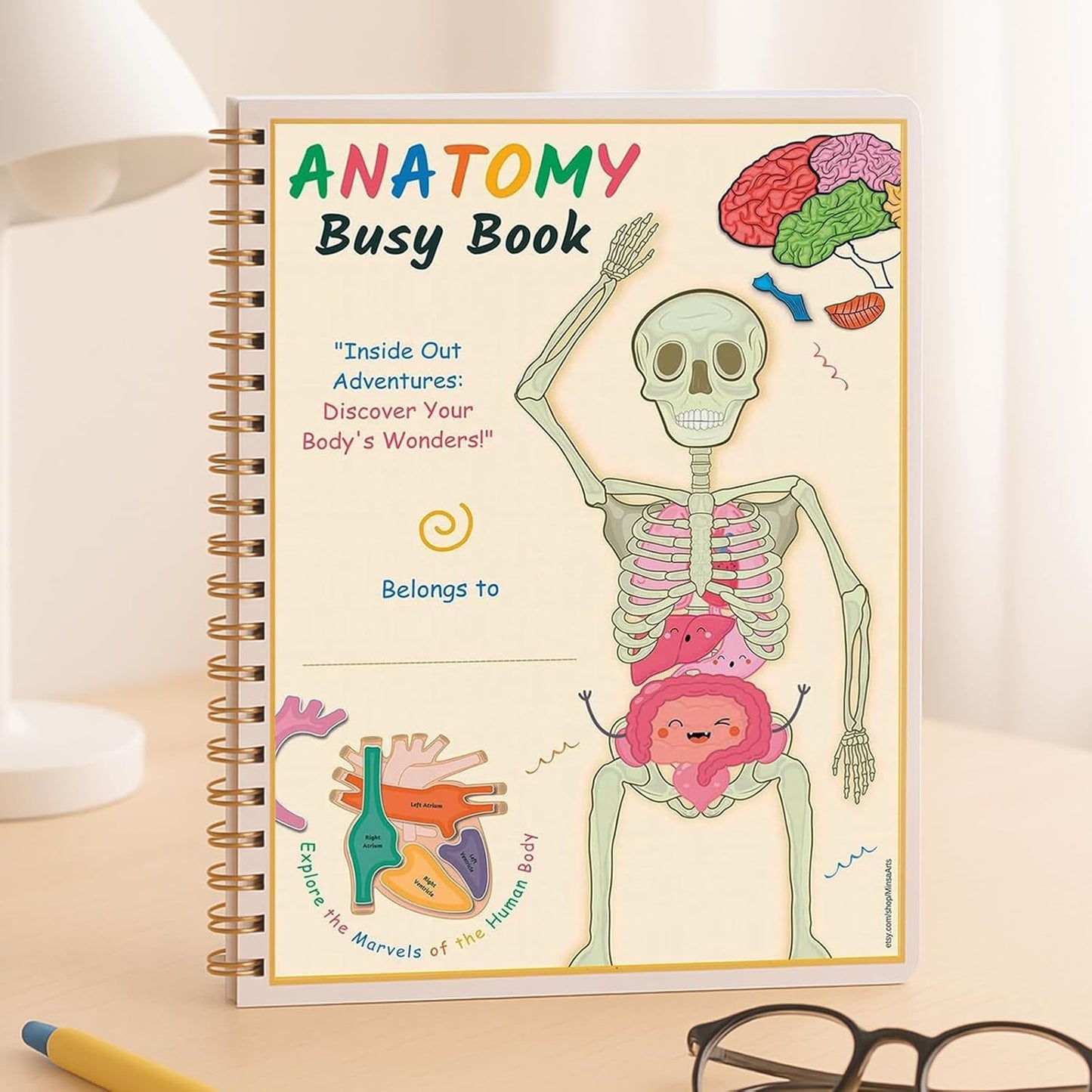 Interactive Anatomy Busy Book
