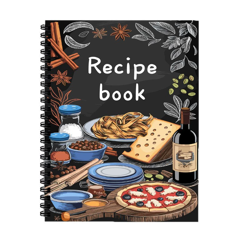Personalized Spiral Recipe Book