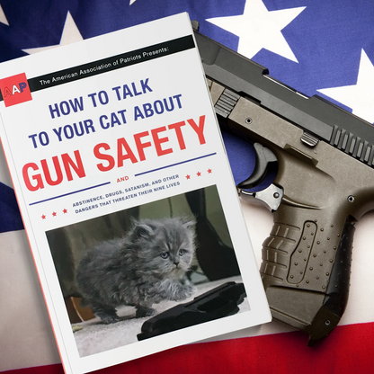 How to Talk to Your Cat About Gun Safety