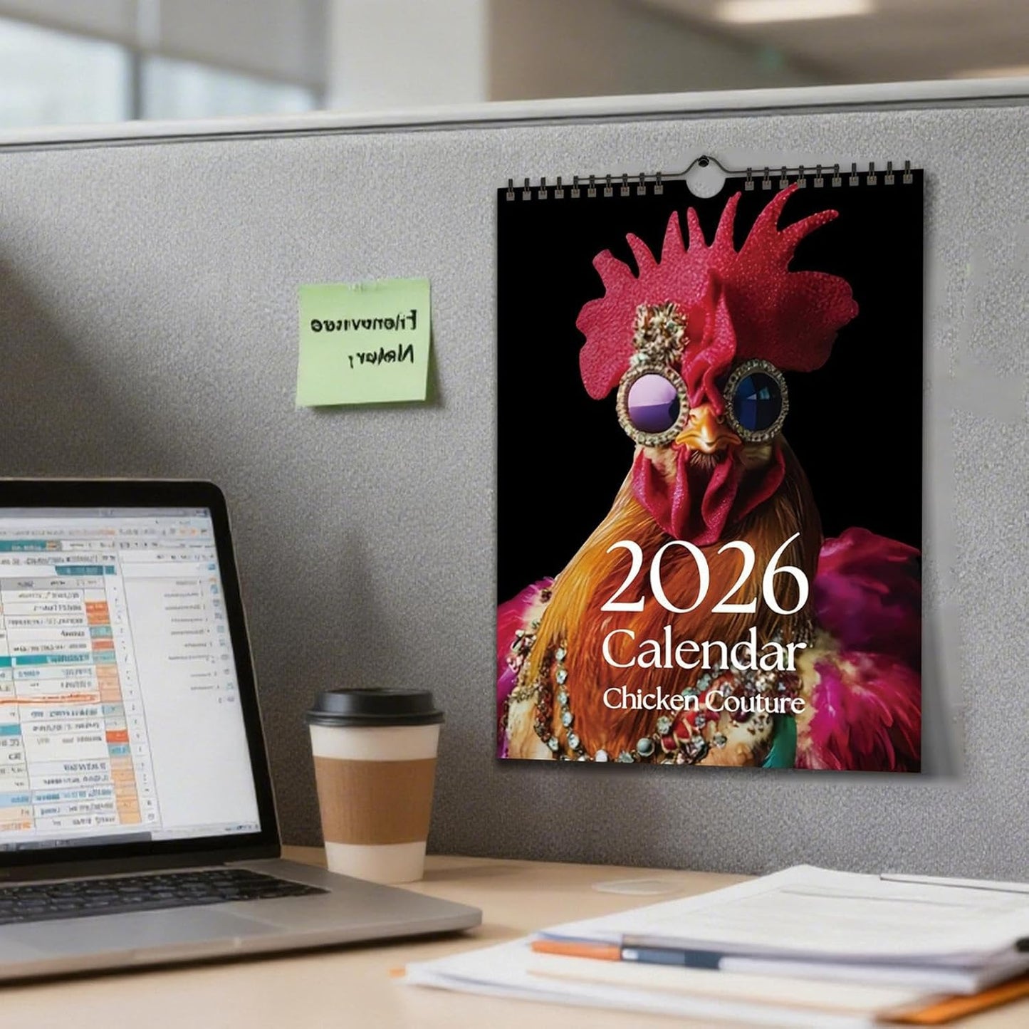 2026 Funny Chicken Couture Calendar 