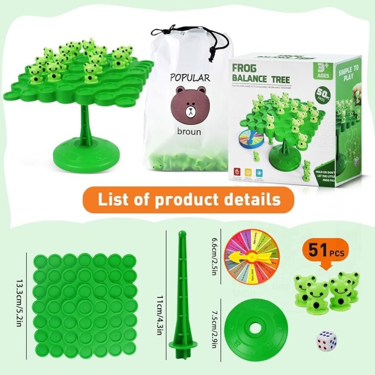 🐸👨🏻‍🚀Balance Tree Educational Toys-Frog&Astronaut