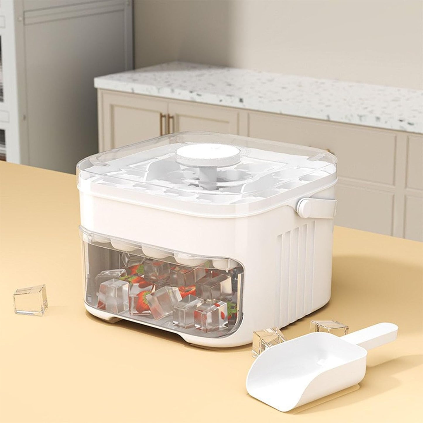 Double layer Ice Cube Tray