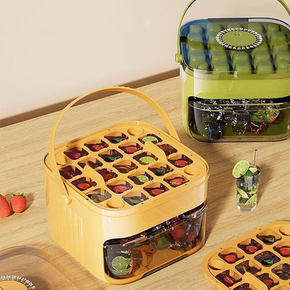 Double layer Ice Cube Tray