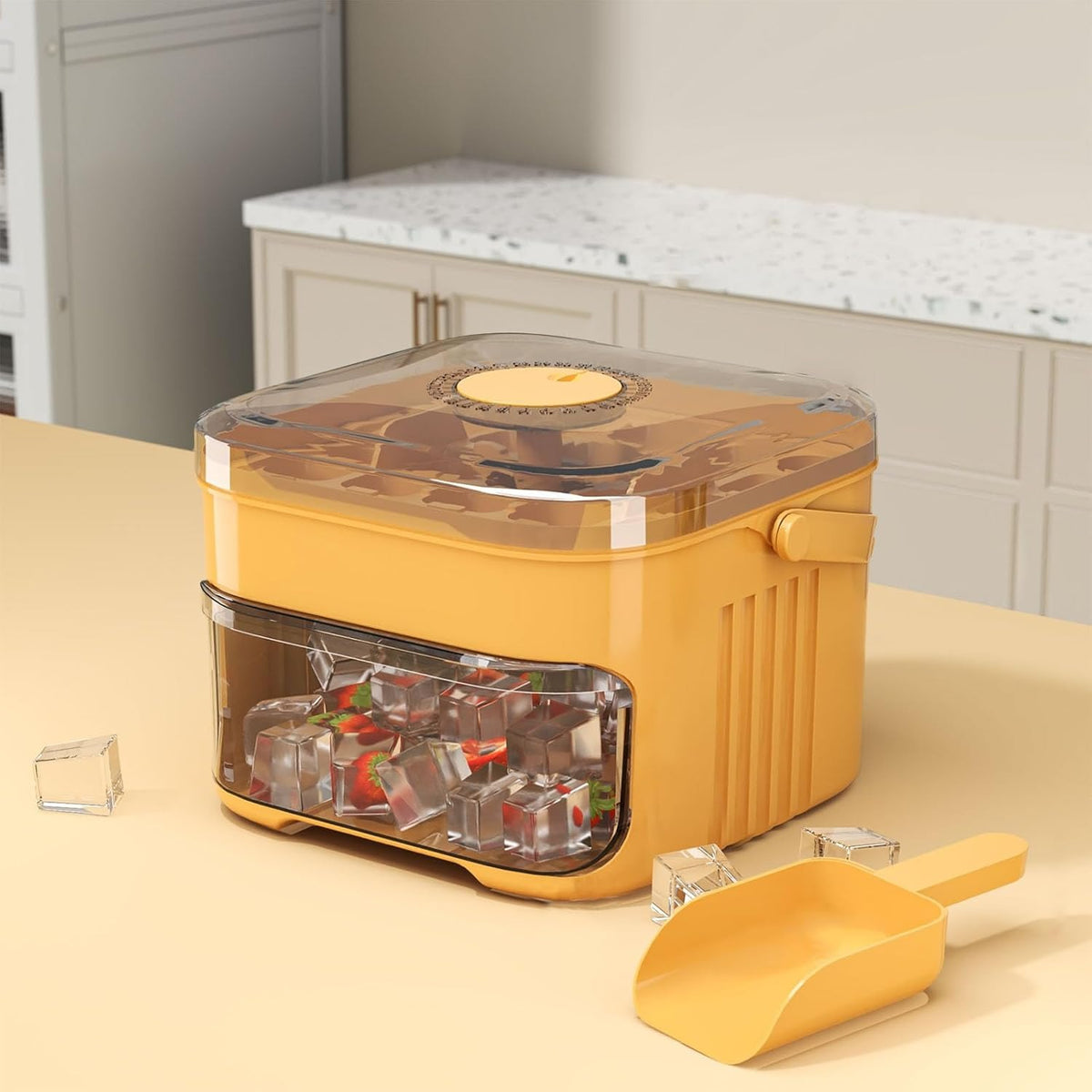Double layer Ice Cube Tray
