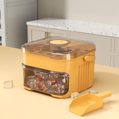 Double layer Ice Cube Tray