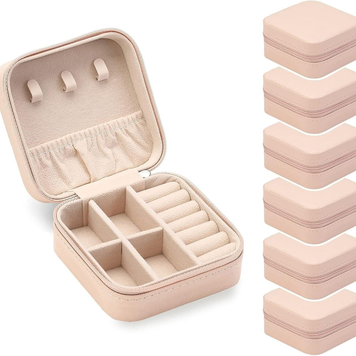 Mini Portable Jewelry Travel Boxes