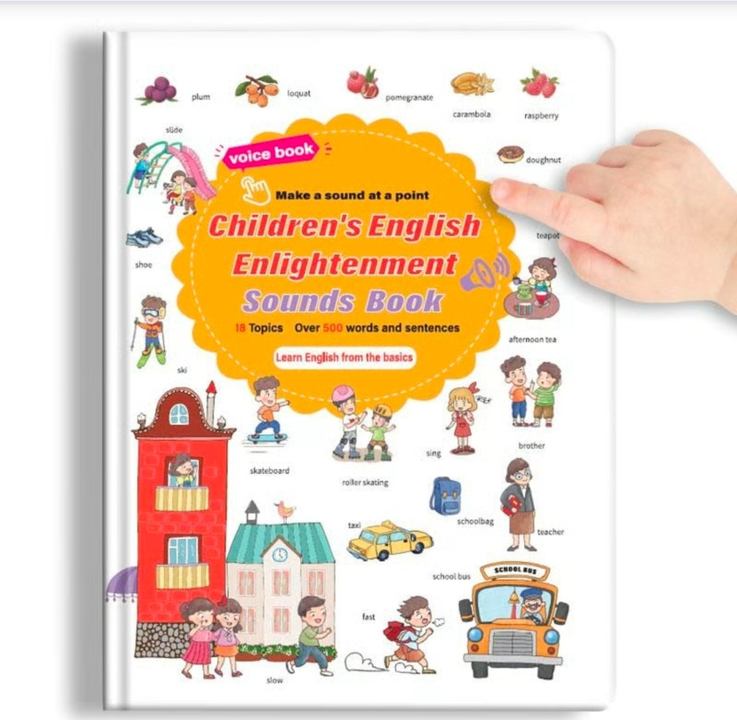 Interactive English Sound Book for Kids