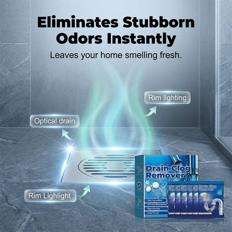 Fast Dissolve Drain Cleaner & Deodorizer Tablets