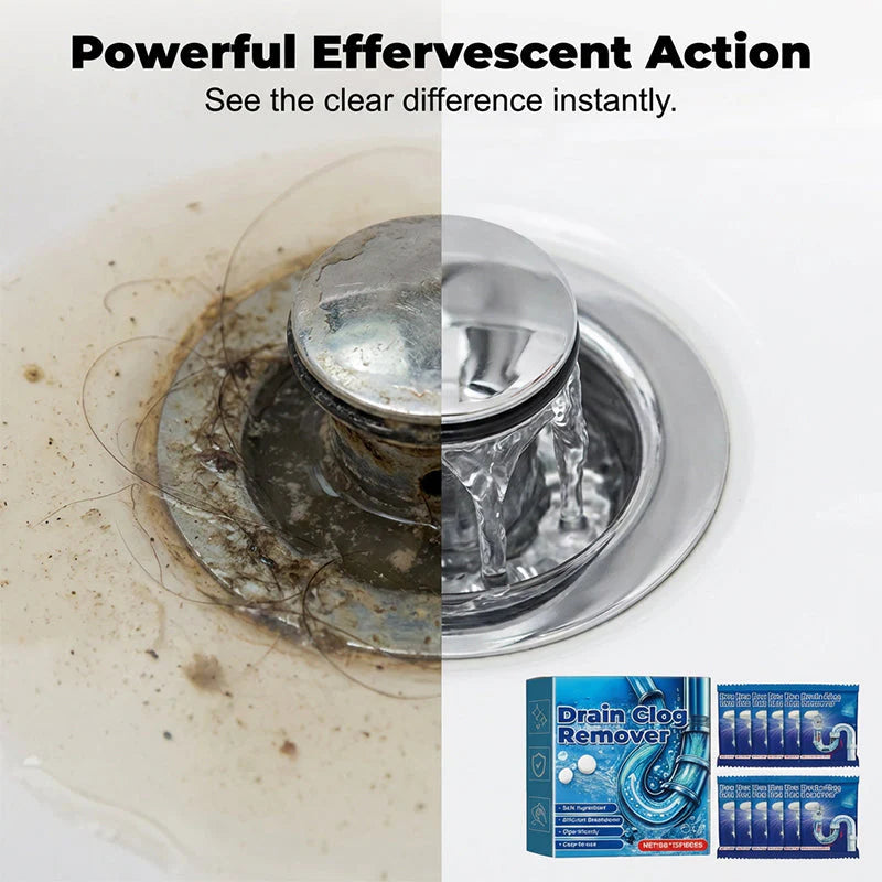 Fast Dissolve Drain Cleaner & Deodorizer Tablets