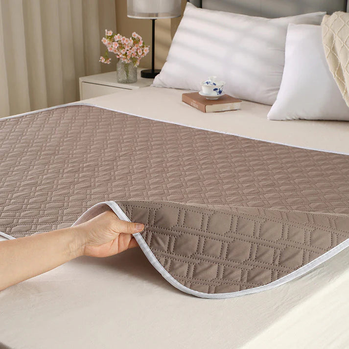 Reusable 4-Layer Absorbent Bed Protector | Waterproof & Washable