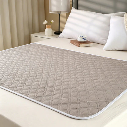 Reusable 4-Layer Absorbent Bed Protector | Waterproof & Washable