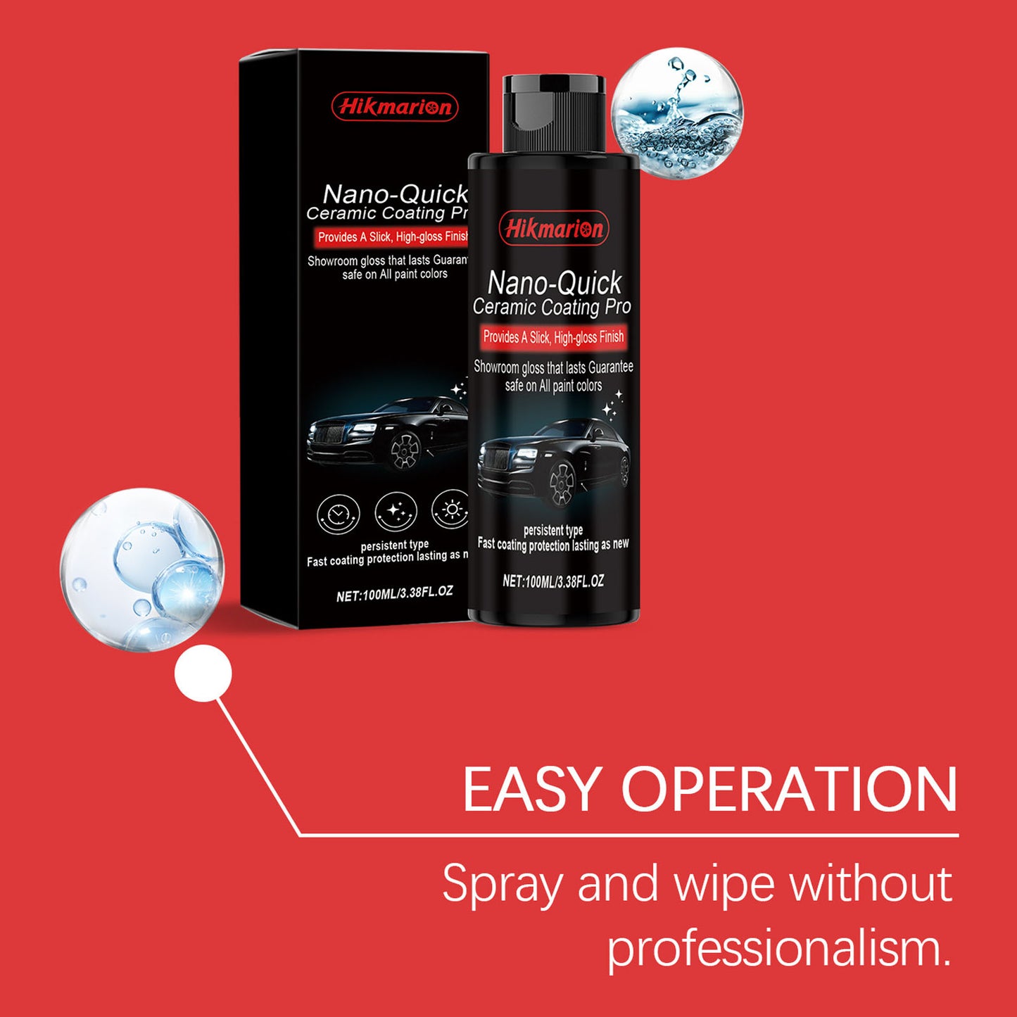 Nano-Quick Ceramic Coating Pro for Automobiles