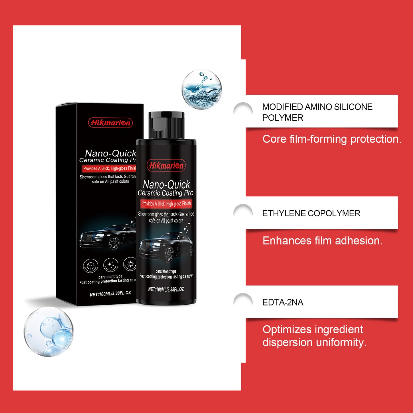 Nano-Quick Ceramic Coating Pro for Automobiles
