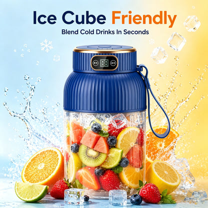 600ml Portable Electric Juicer Blender – Fresh Juice, Smoothies & Shakes Anywhere