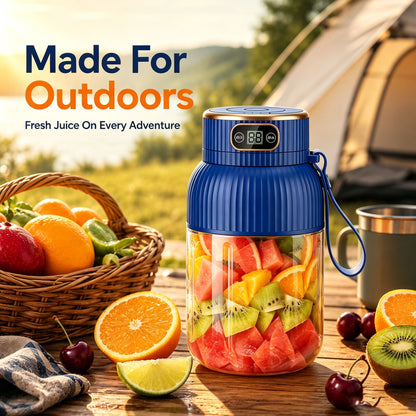 600ml Portable Electric Juicer Blender – Fresh Juice, Smoothies & Shakes Anywhere