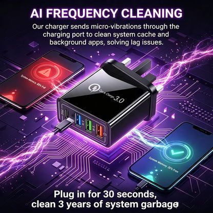 ⚡The Charger Big Tech Hates | 4-Port Quick Charge 3.0