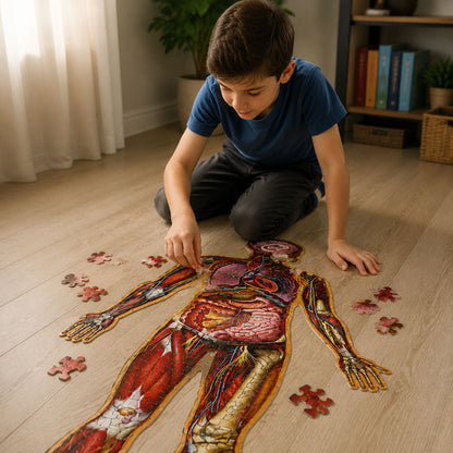 🧩 Human Anatomy Puzzle for Kids