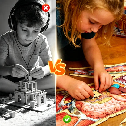 🧩 Human Anatomy Puzzle for Kids