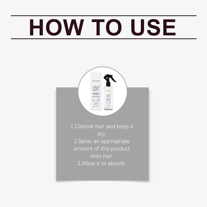 Rosemary Water and Rice Water Hair Spray for Frizz and Smoothness