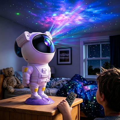 👨‍🚀 Astronaut Star Projector with Adjustable Brightness