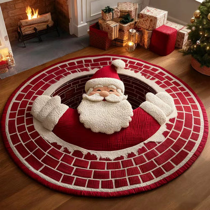 🎃3D Halloween Rug, Novelty Ghost Skeleton 3D Optical Illusion Rugs