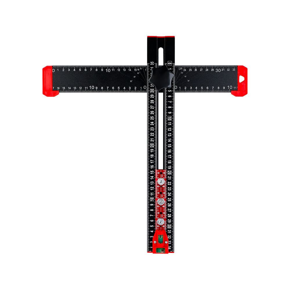 🛠️📐 Multifunctional T-Square Ruler