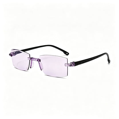 👓 Smart Zoom Diamond-Cut Reading Glasses