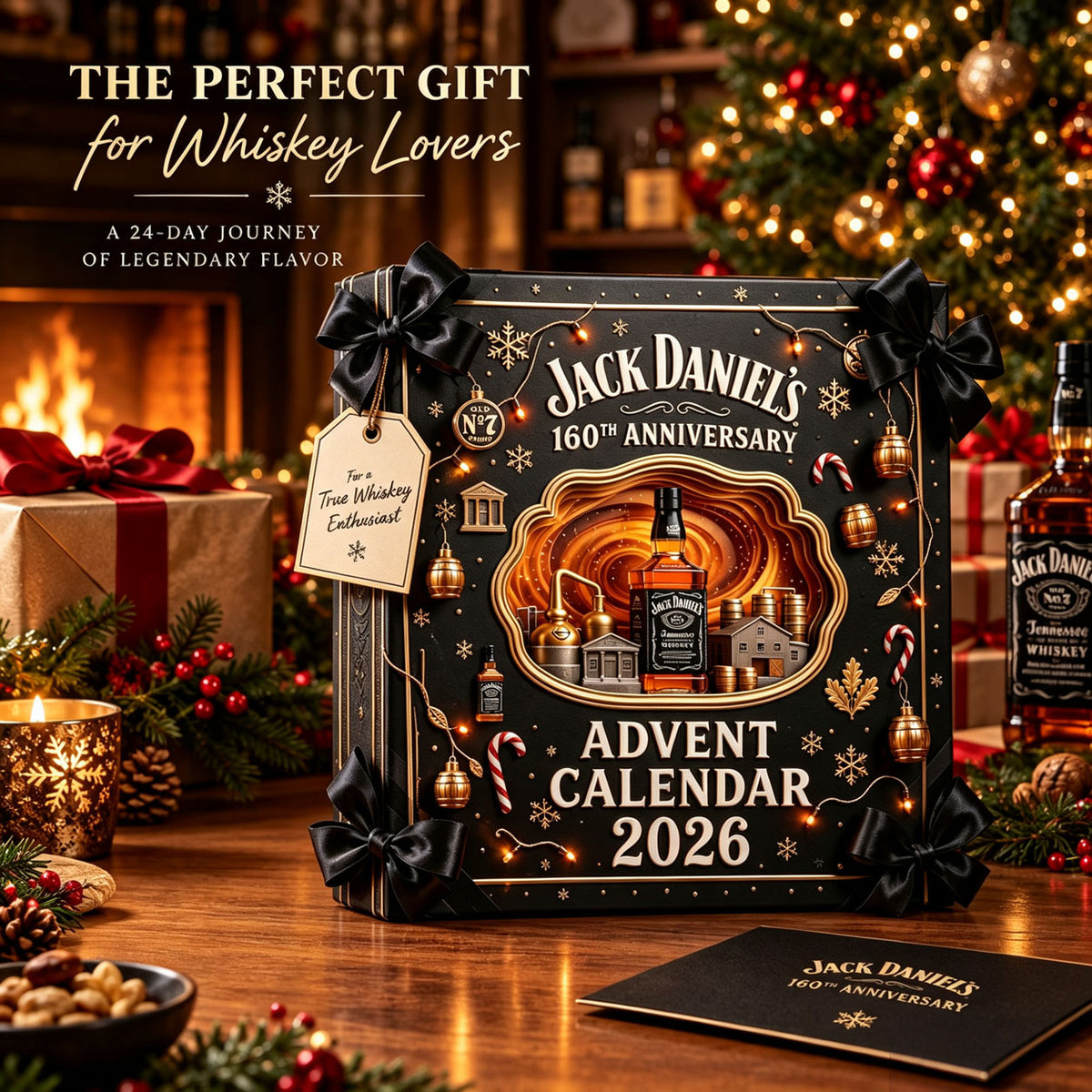🥃 Jack Daniel’s 160th Anniversary Whiskey Advent Calendar 2026