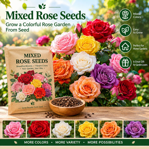 🌹  Mixed Rose Seeds – Bring More Beauty to Your Garden