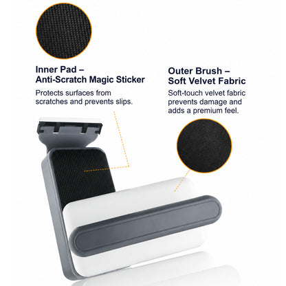 Power-Clean Magnetic Tank Brush
