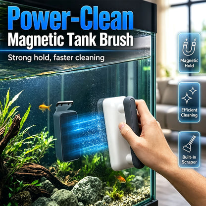 Power-Clean Magnetic Tank Brush