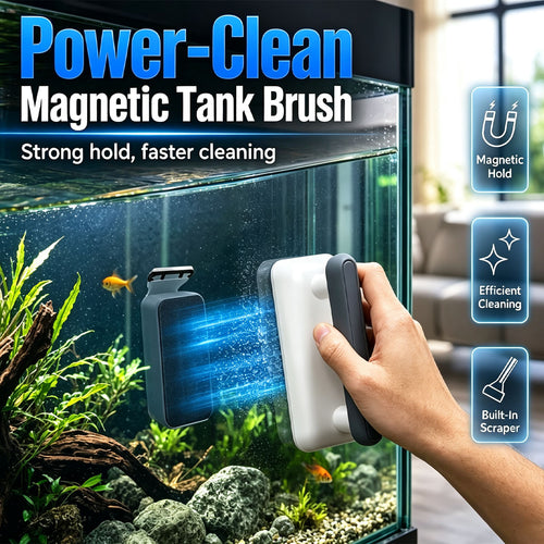 Power-Clean Magnetic Tank Brush