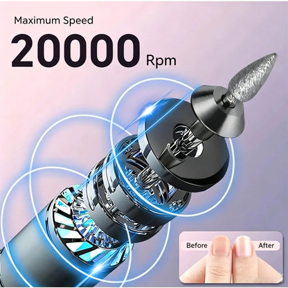 Electric Nail File for Professional Nail Care