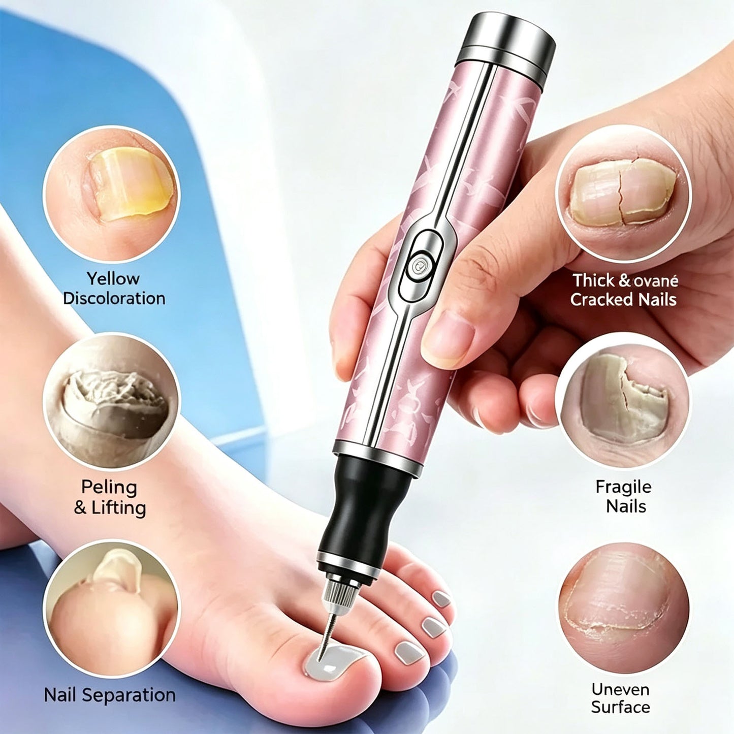 Electric Nail File for Professional Nail Care
