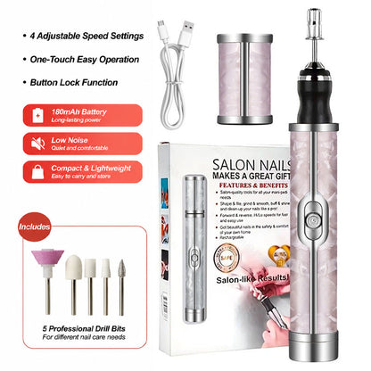 Electric Nail File for Professional Nail Care