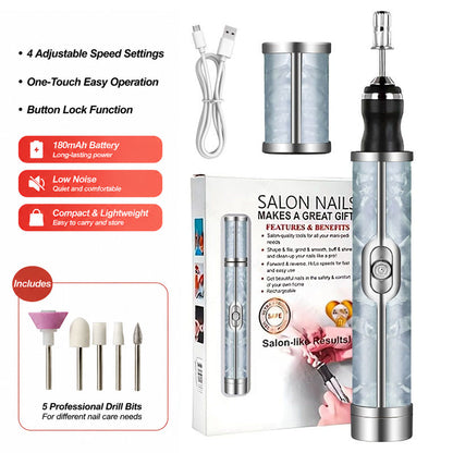 Electric Nail File for Professional Nail Care